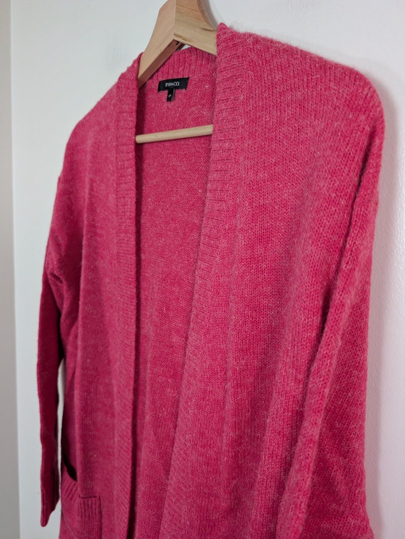 RW&CO. pink cardigan - Small