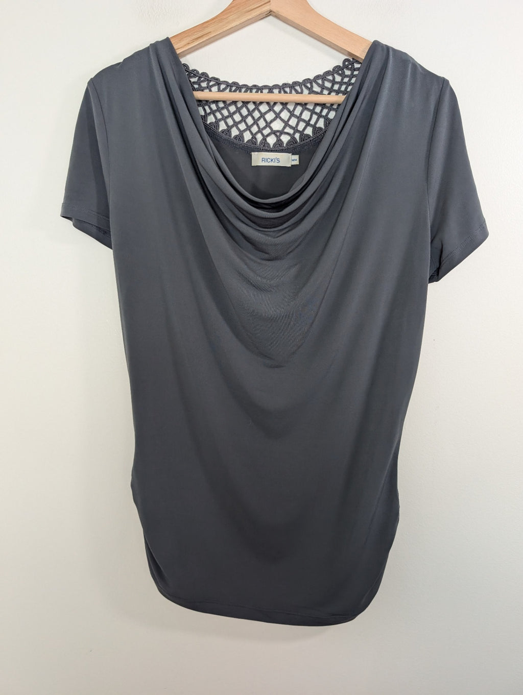 Ricki's grey blouse - M