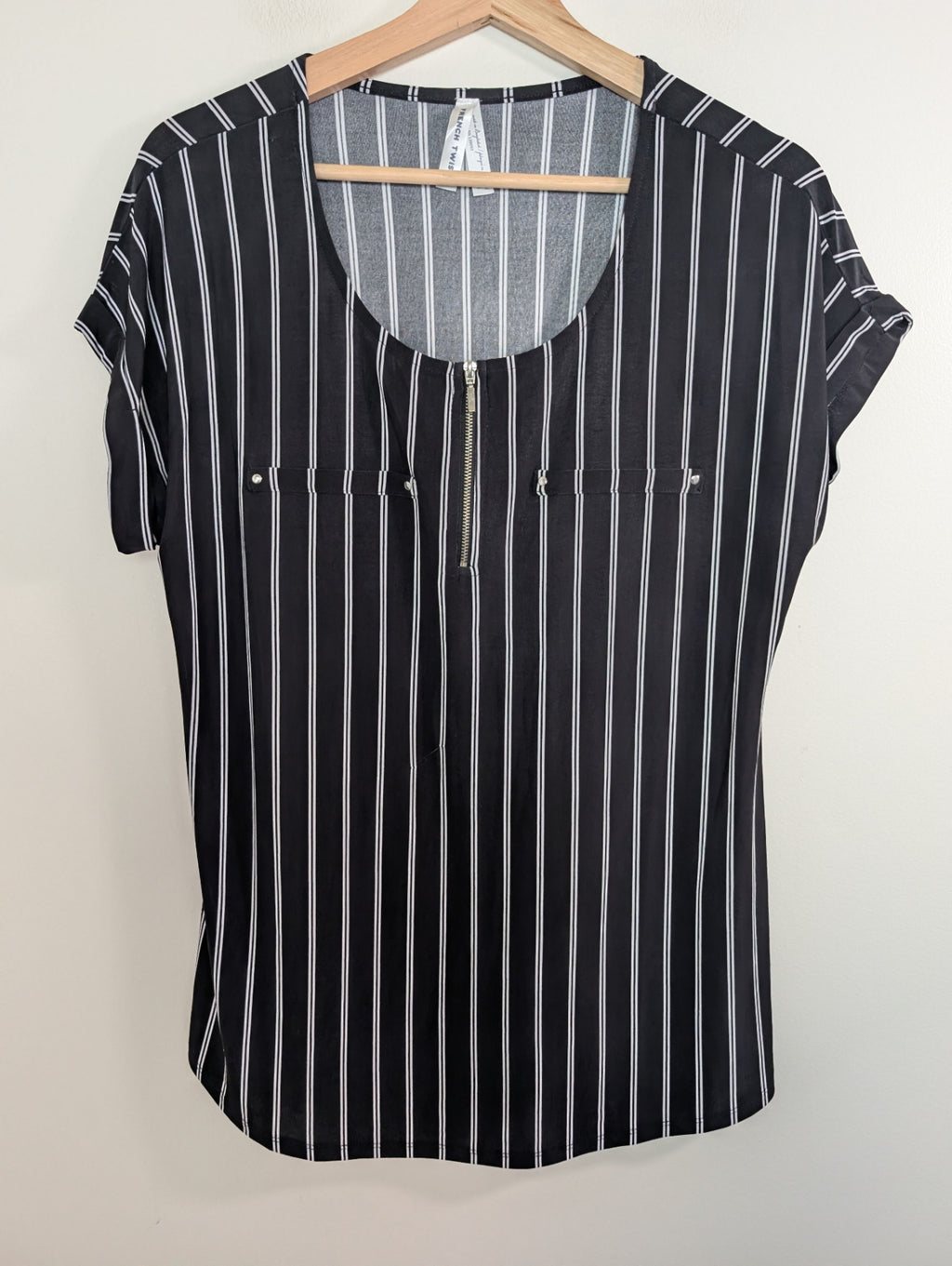 French Twist striped blouse - L