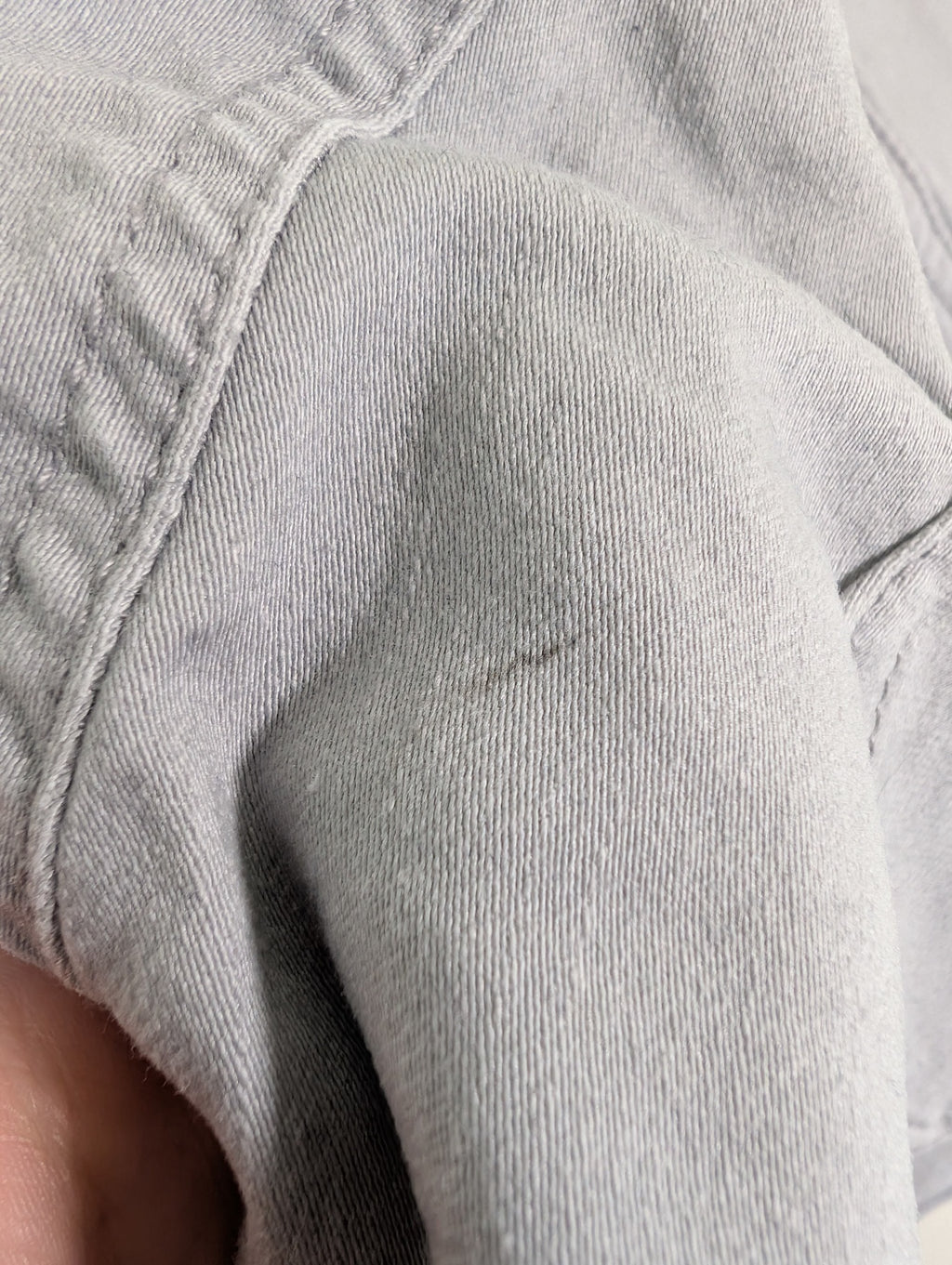 Parasuco grey denim shorts - 8