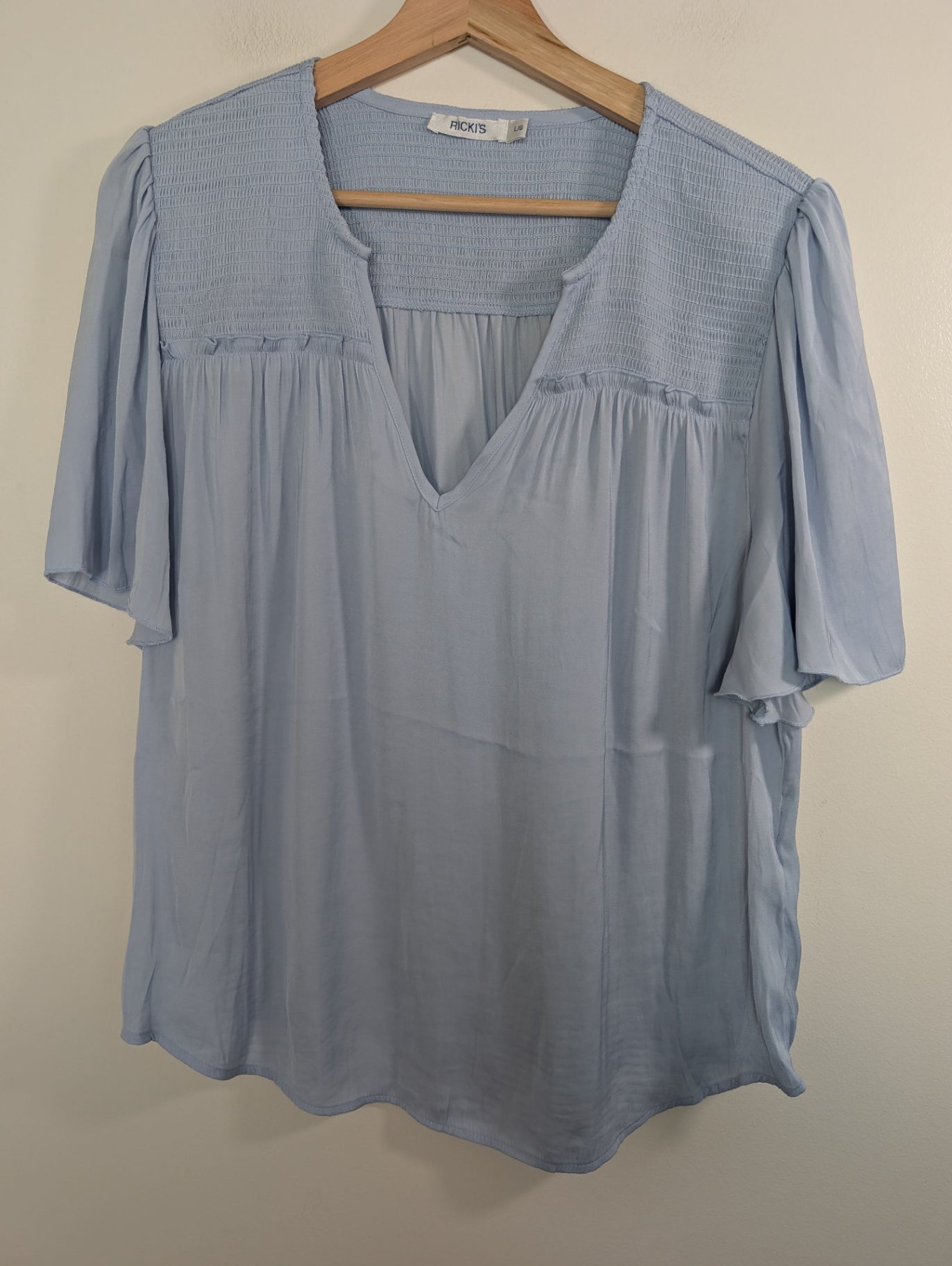 Ricki's blue blouse - L