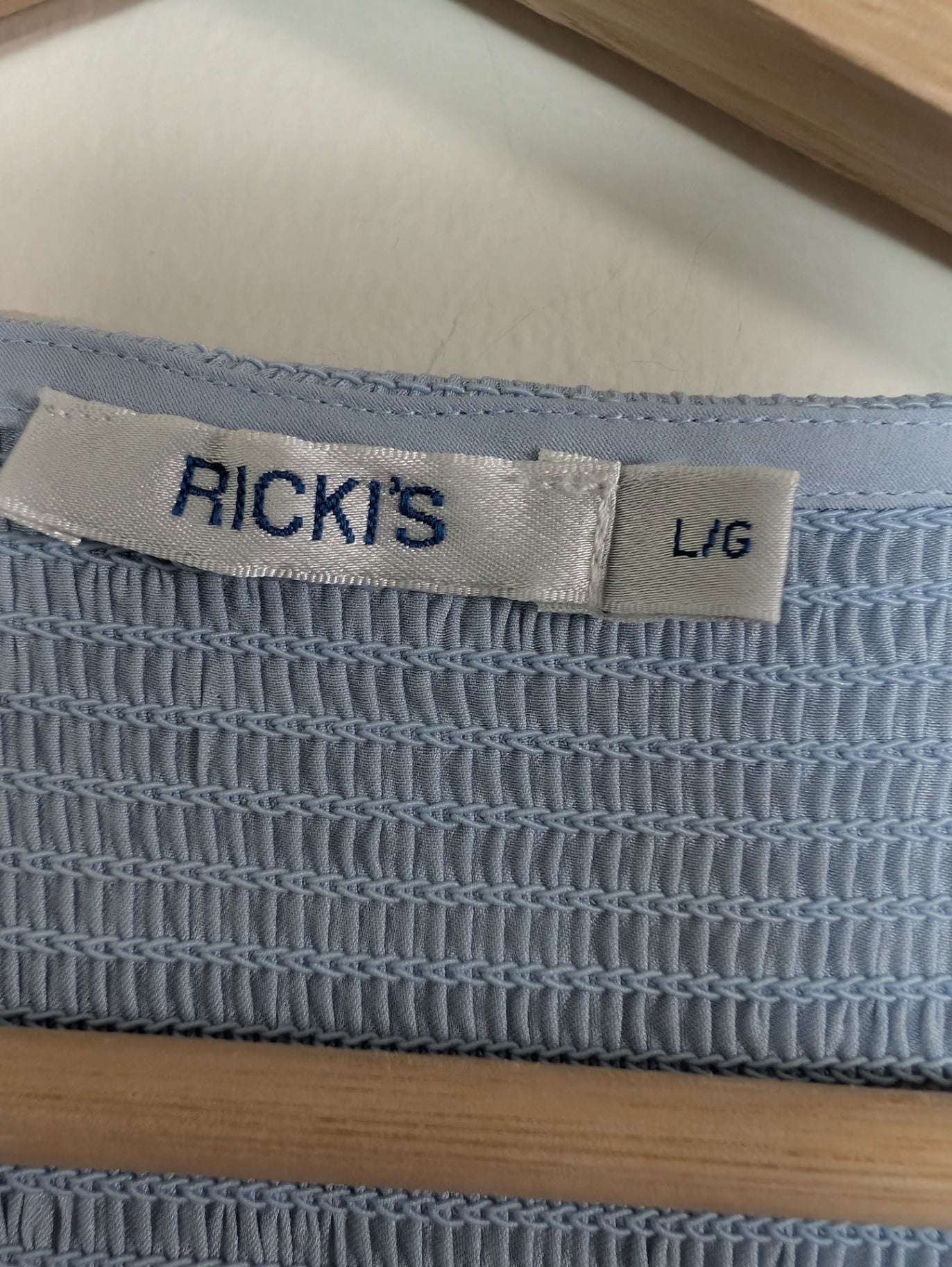 Ricki's blue blouse - L