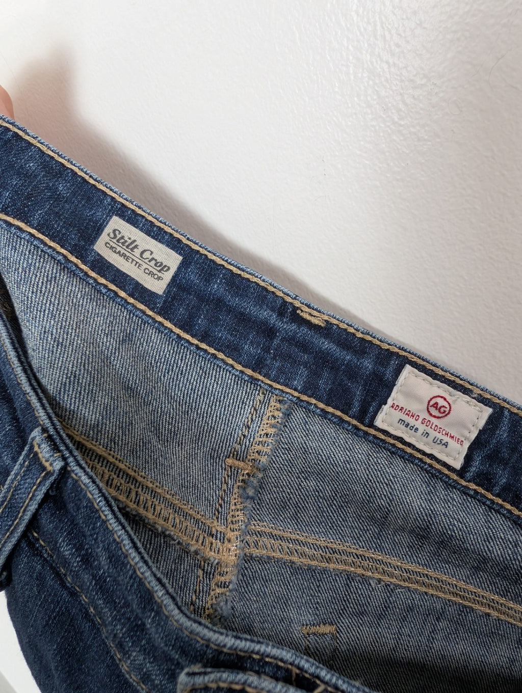 Adriano Goldschmied stilt crop jeans - 30R