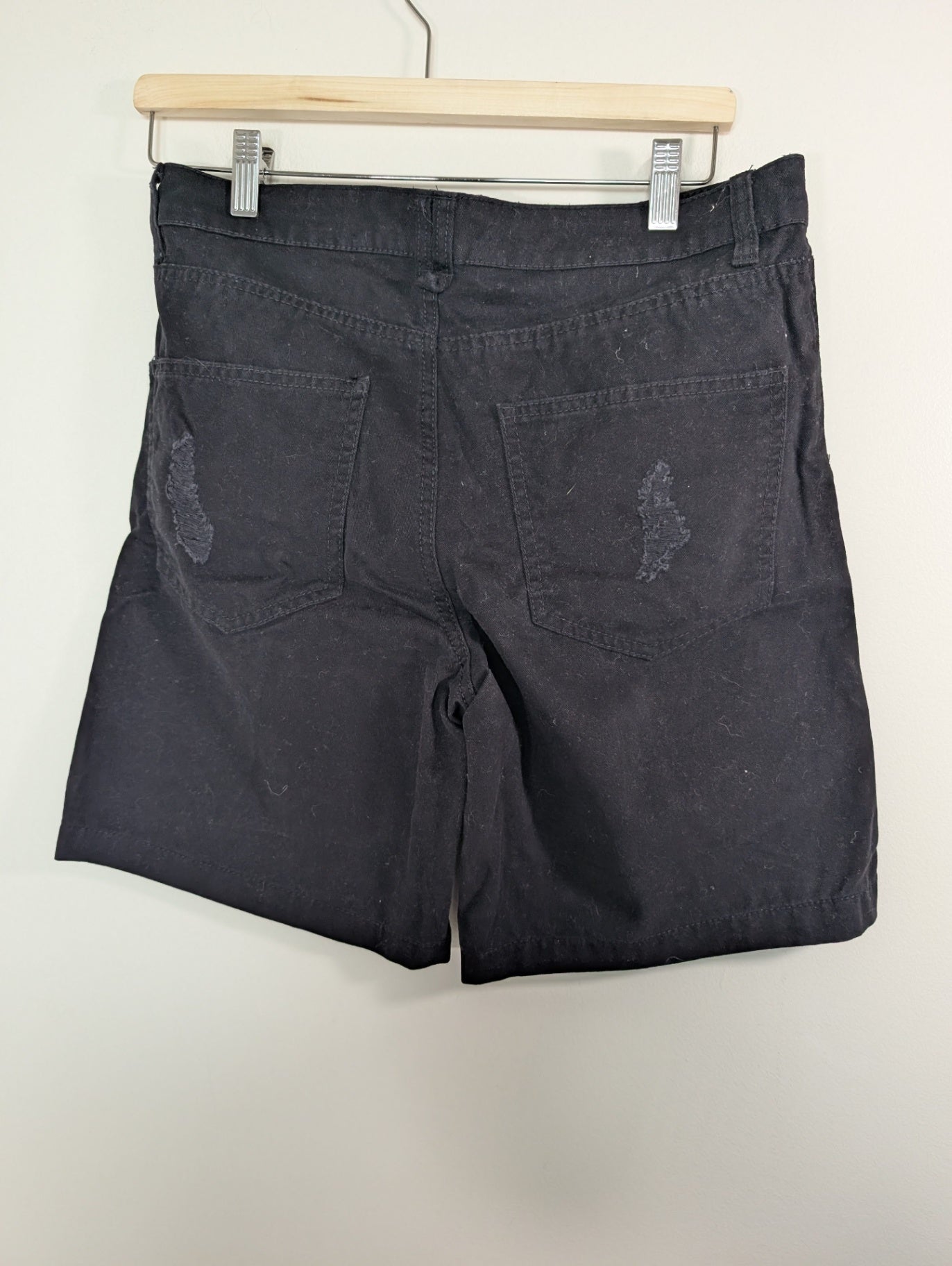 Rebel Rogue black denim shorts - 28