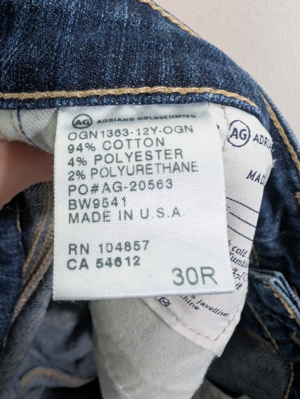 Adriano Goldschmied stilt crop jeans - 30R