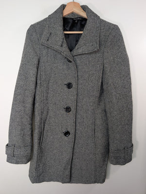 Made in Canada wool blend peacoat - Small