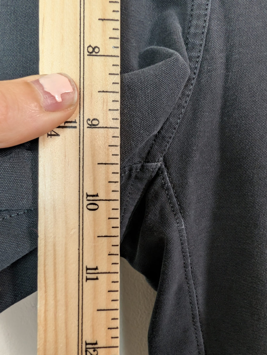 Lululemon black wide leg pant - 26