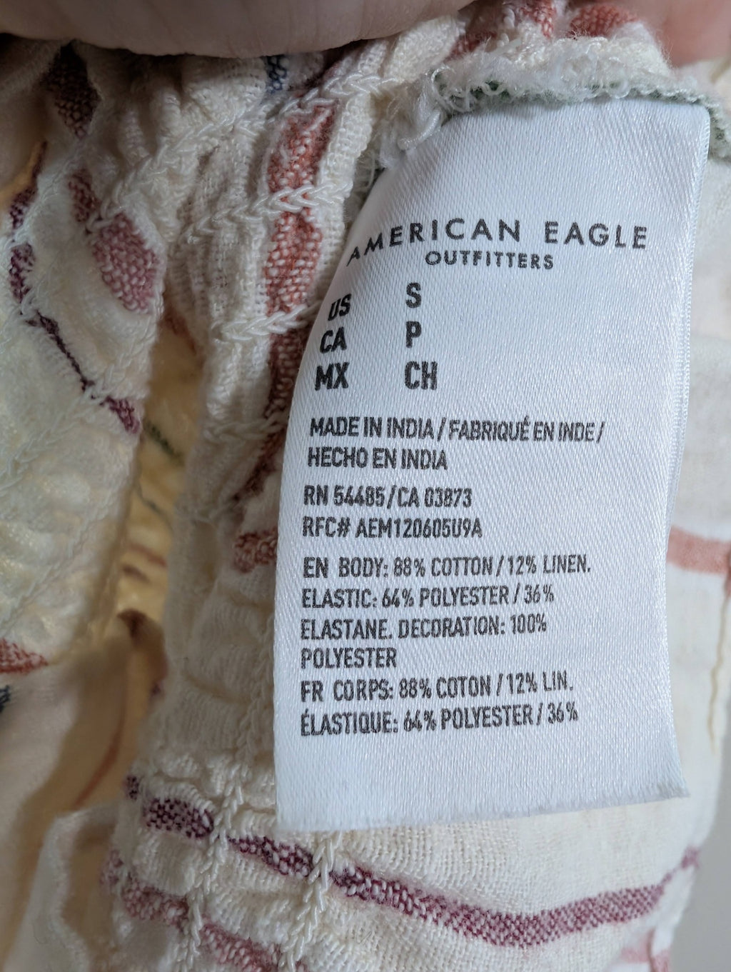American Eagle one shoulder blouse - S