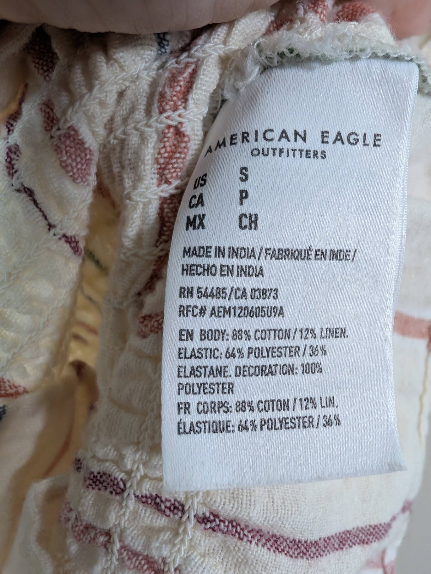 American Eagle one shoulder blouse - S