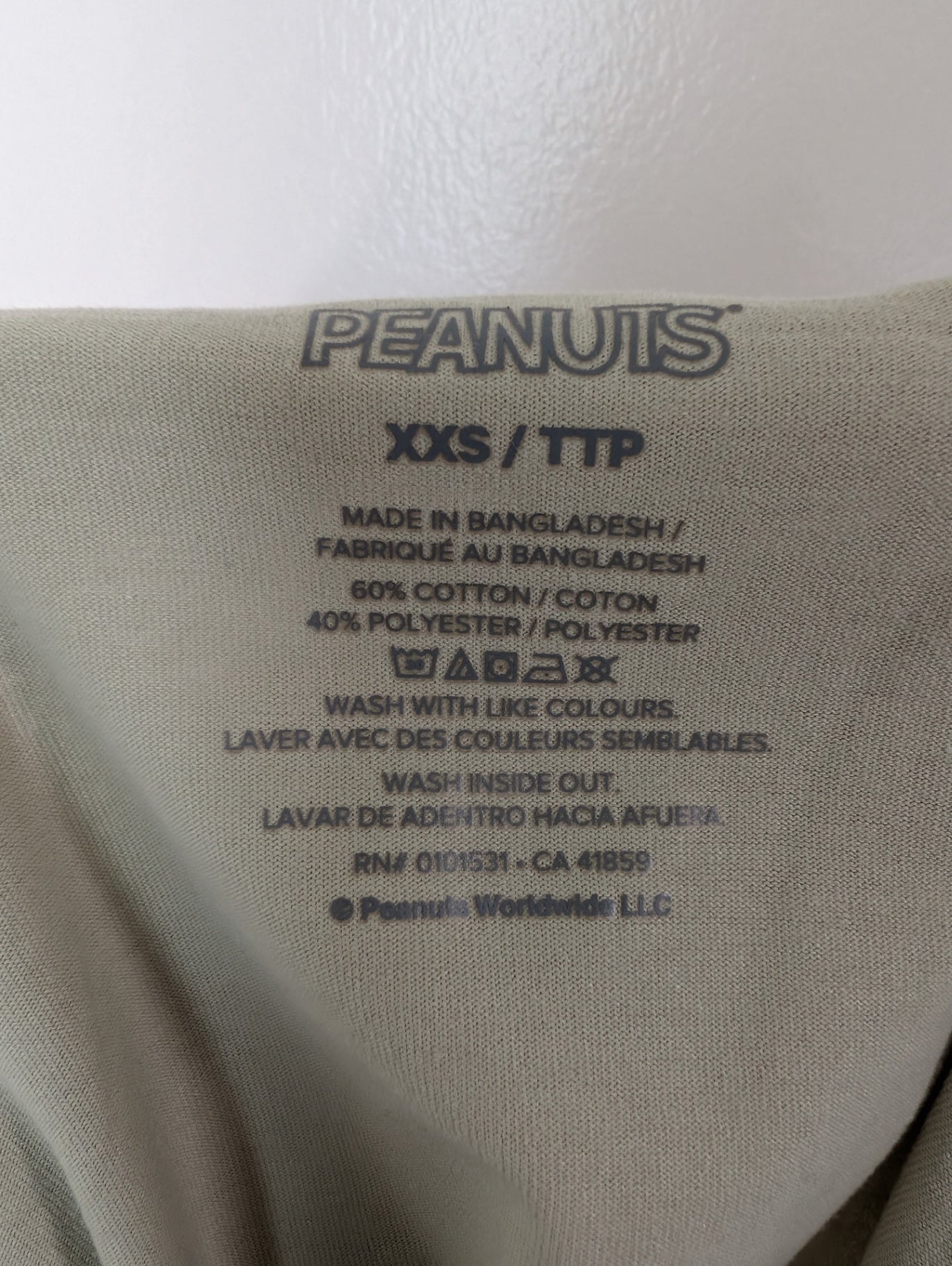 Peanuts joshua tree graphic tee - XS