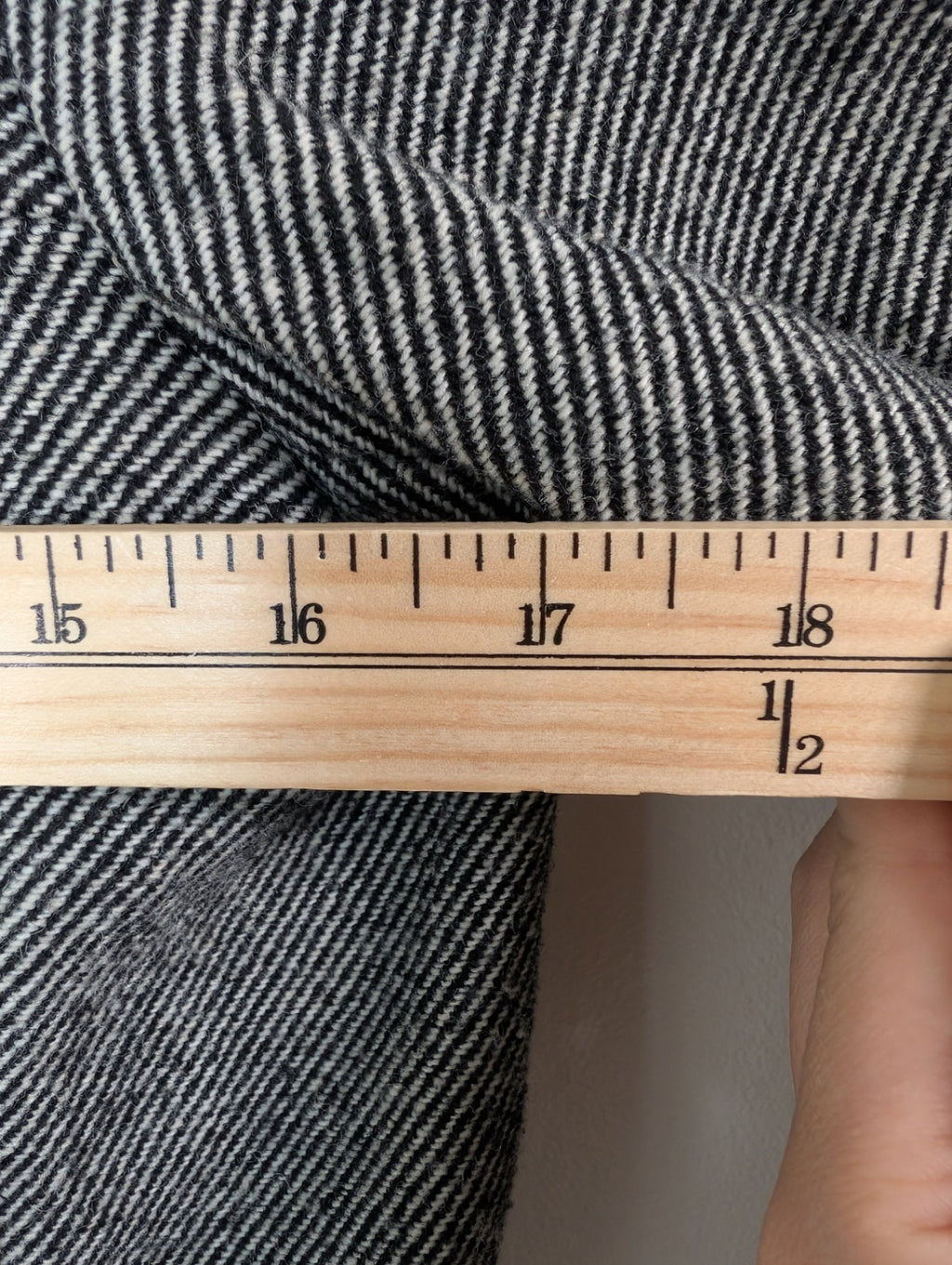Made in Canada wool blend peacoat - Small