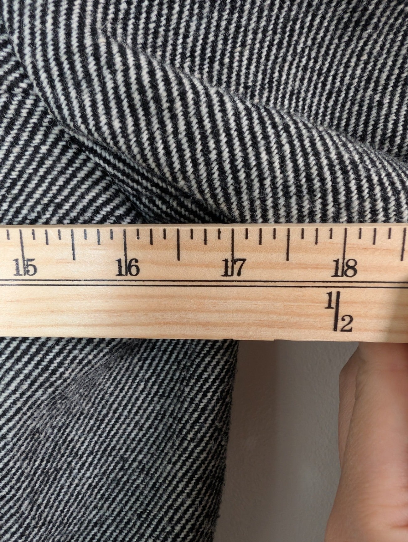 Made in Canada wool blend peacoat - Small