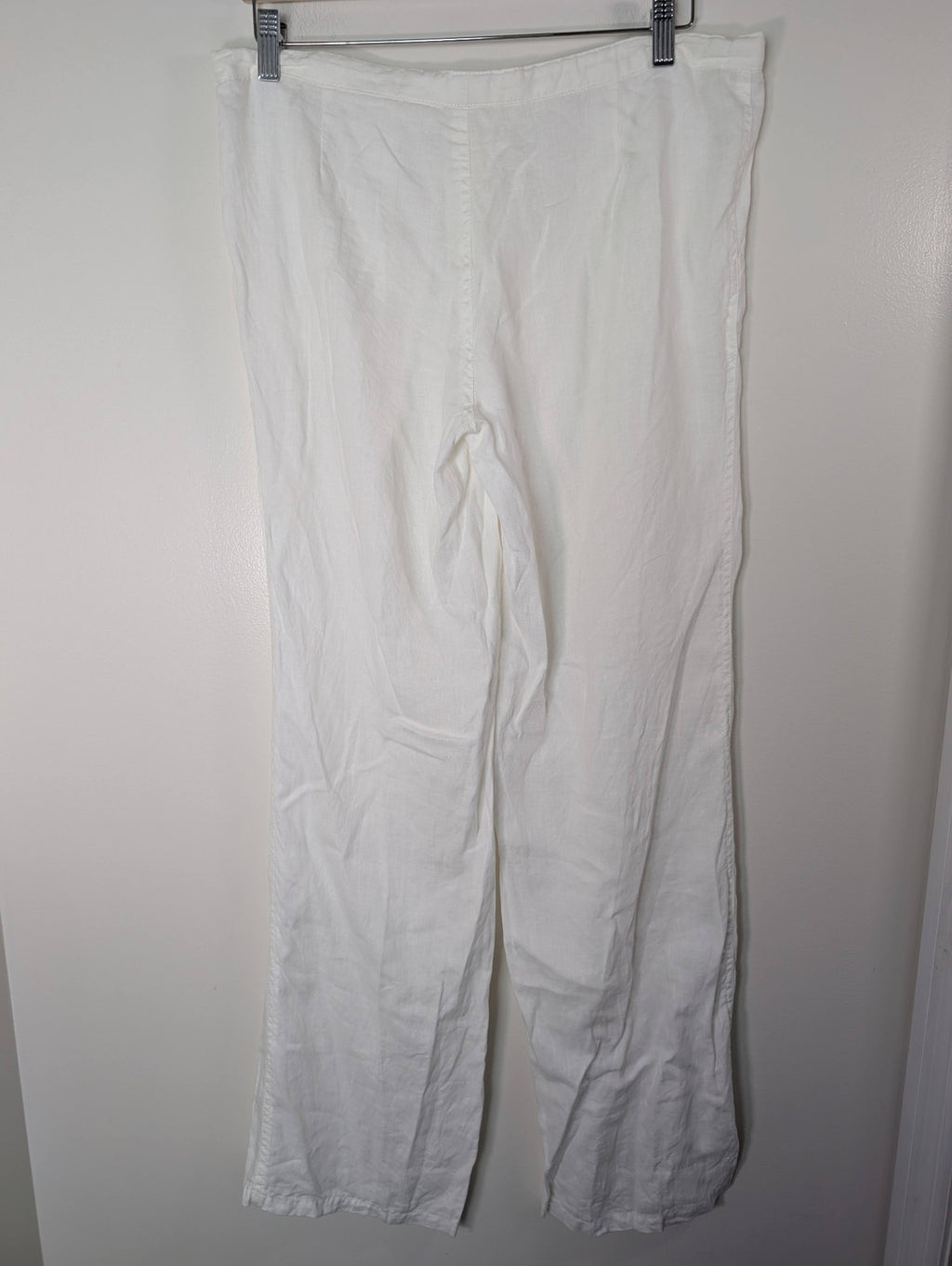 London Jean white linen pants - S