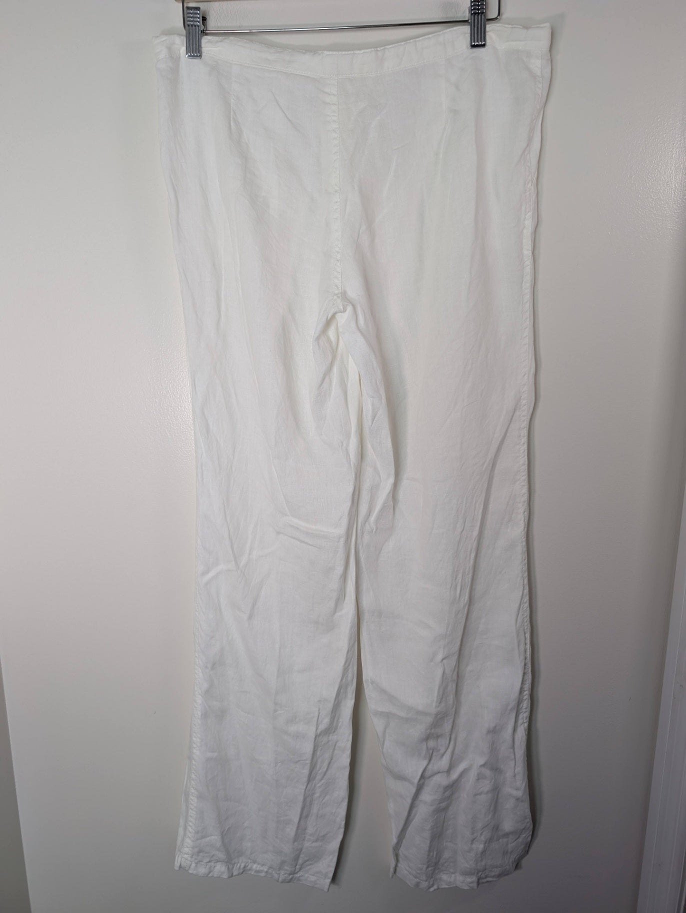 London Jean white linen pants - S