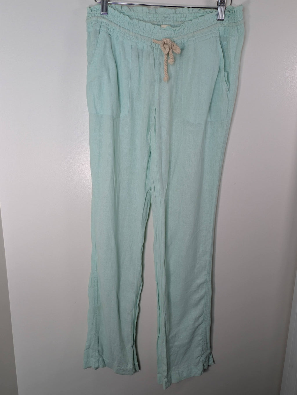 Roxy linen blend pants - L