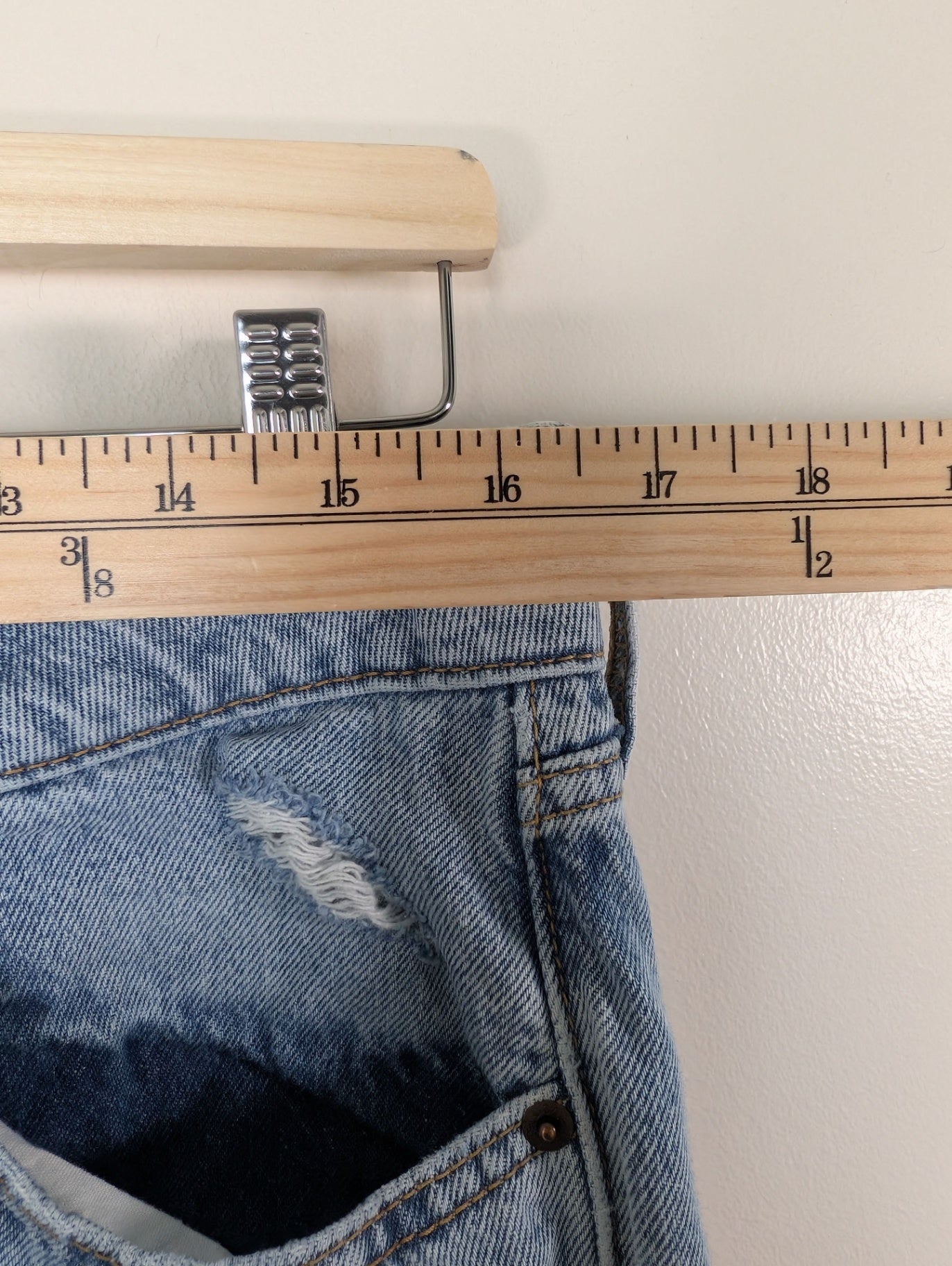 Levi's superlow wide leg distressed - 31