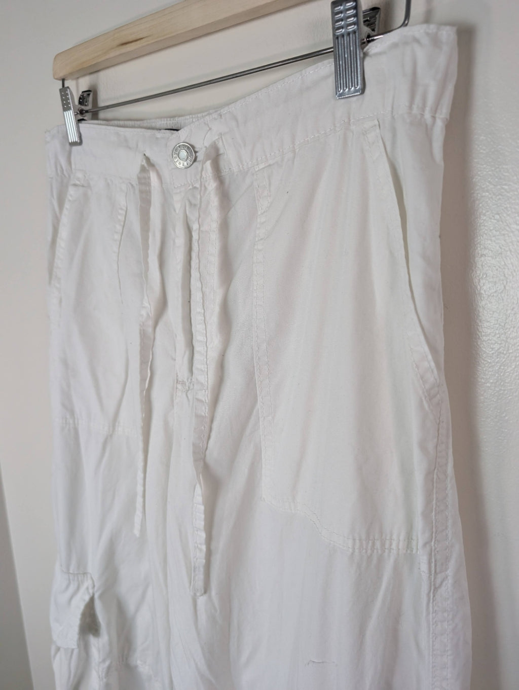 Refuge white cargo pants - Large