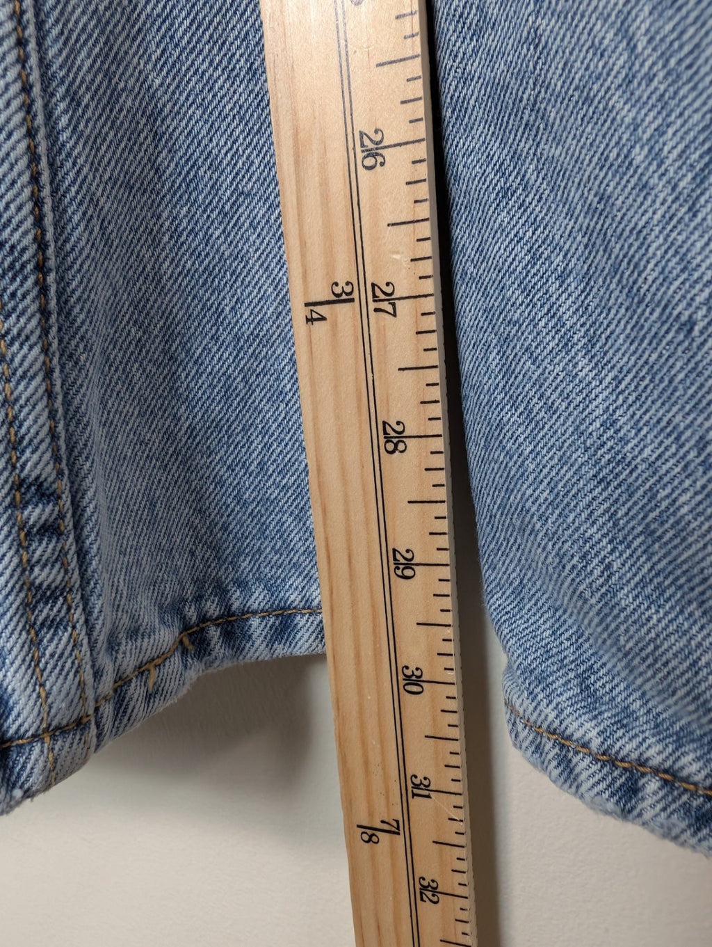 Levi's superlow wide leg distressed - 31