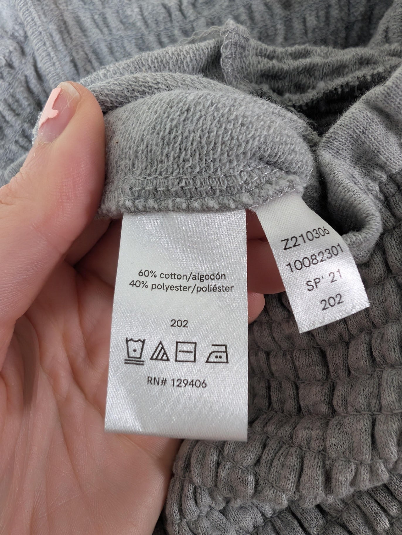 Venus grey jumpsuit- M