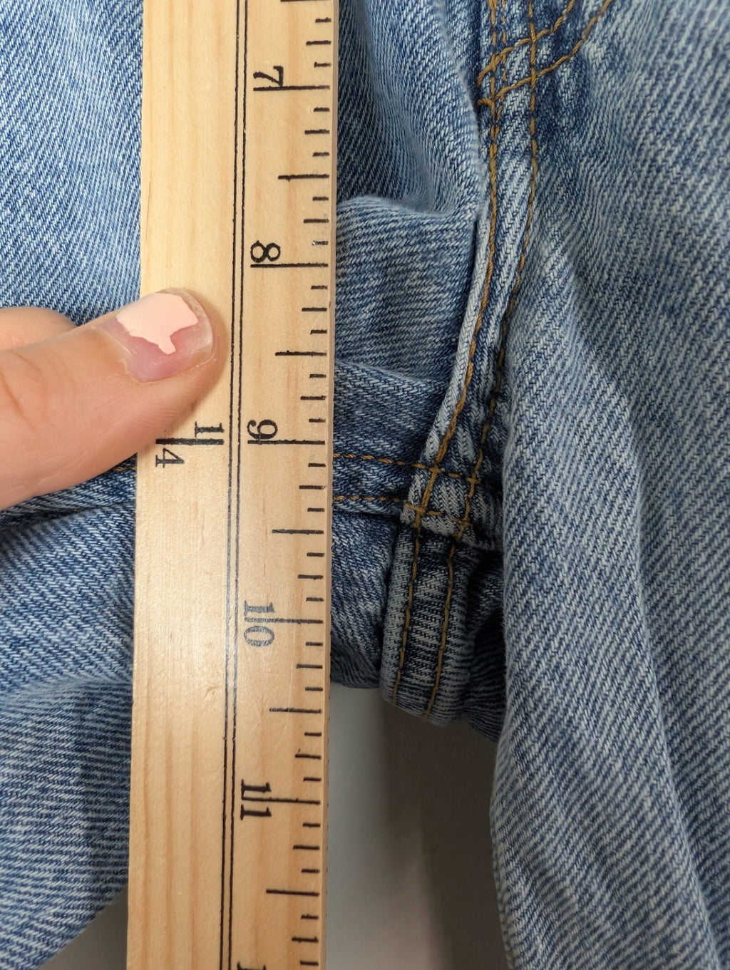 Levi's superlow wide leg distressed - 31