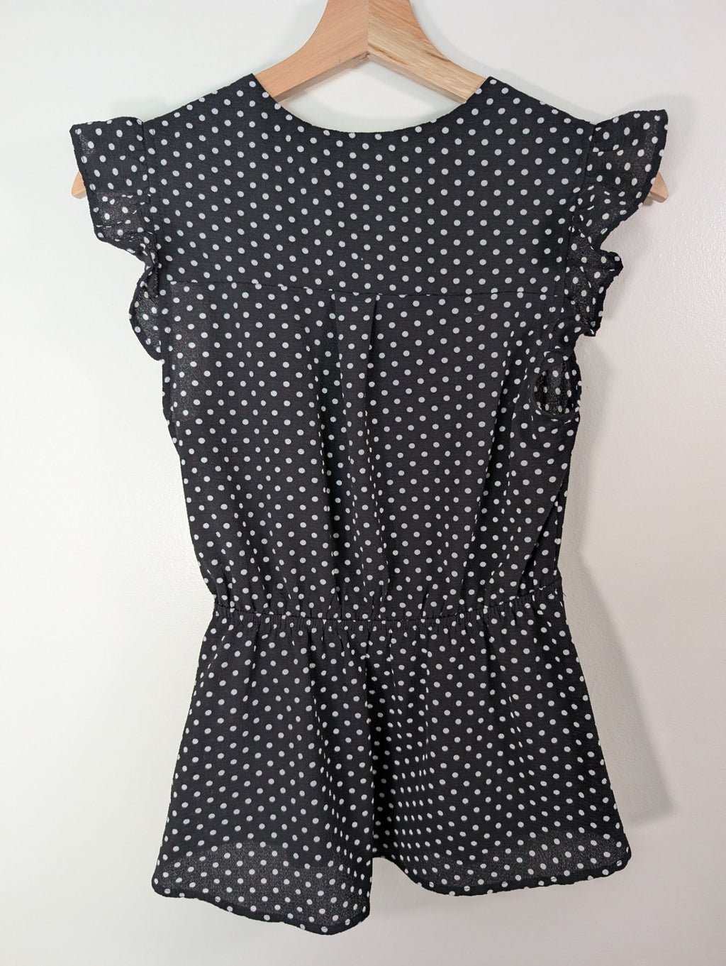Monteau polka-dot blouse - M