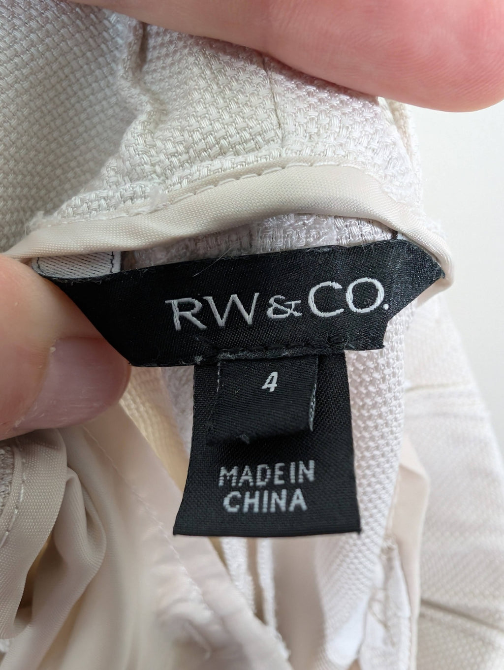 RW&Co. tie waist trouser - 4