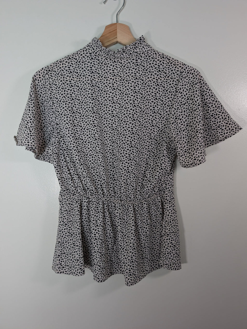 Monteau faux wrap blouse - S