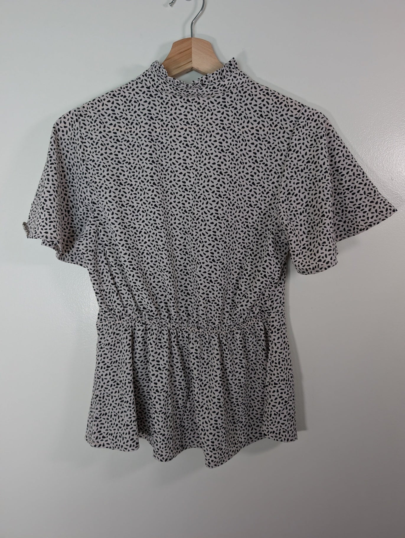 Monteau faux wrap blouse - S