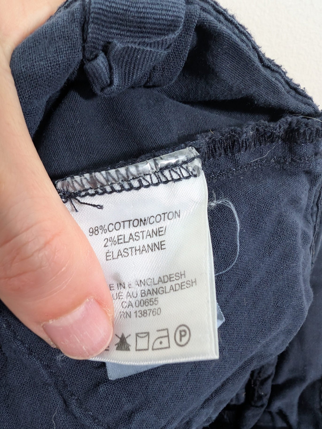 Reitmans navy chino - 4