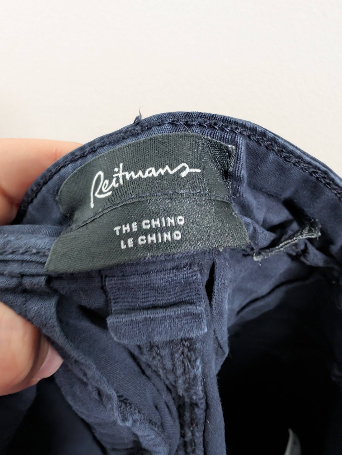 Reitmans navy chino - 4