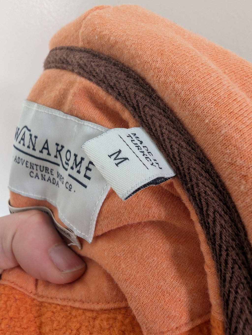 Wanakome orange hoodie - M