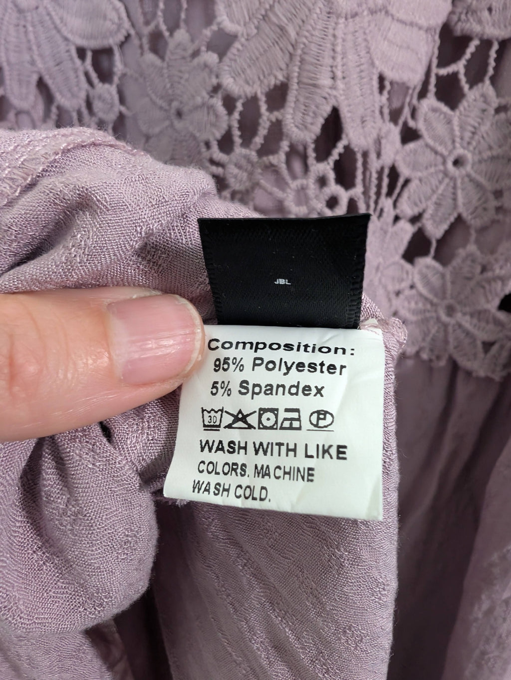 Shein purple floral blouse - M
