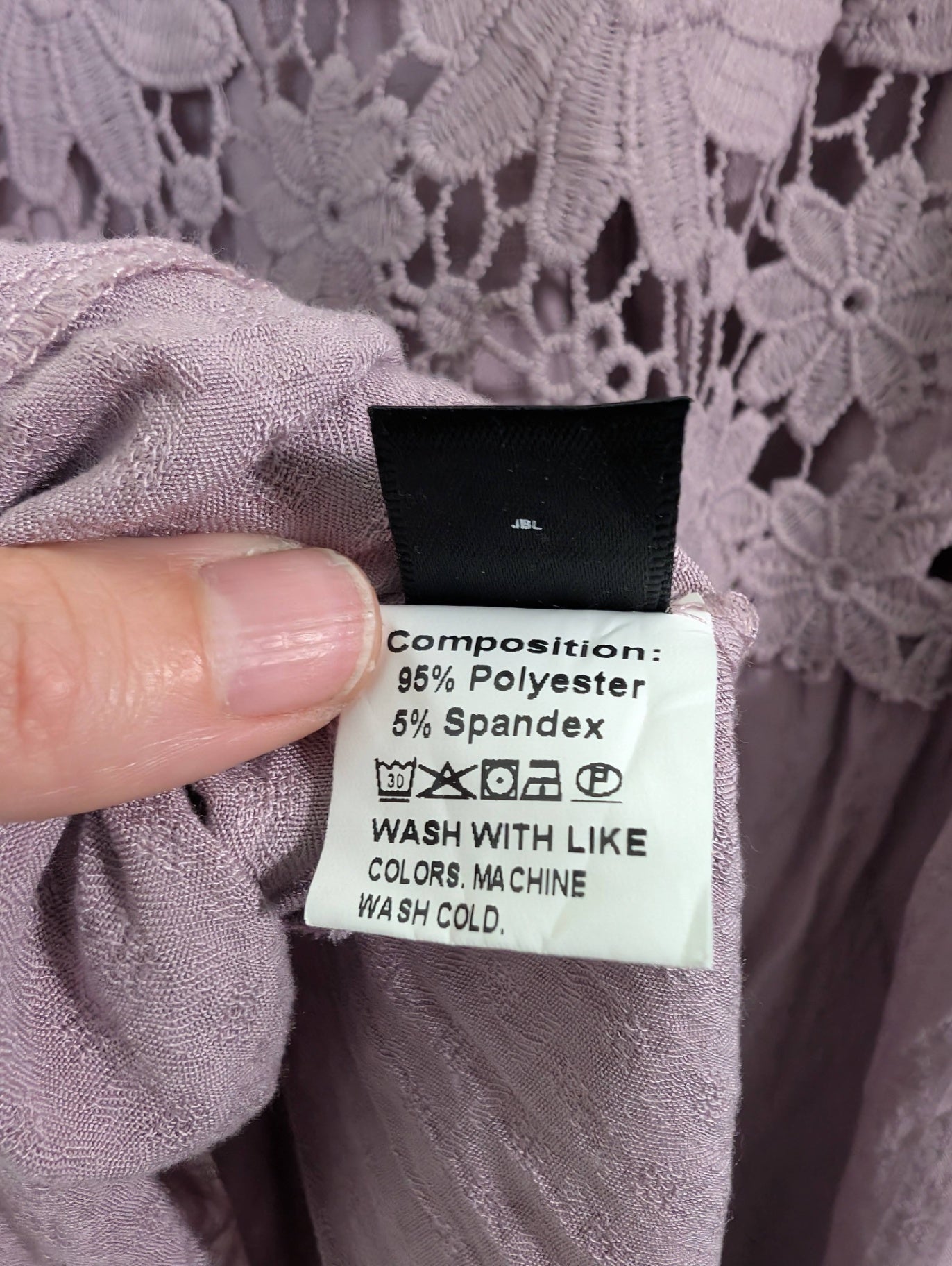 Shein purple floral blouse - M