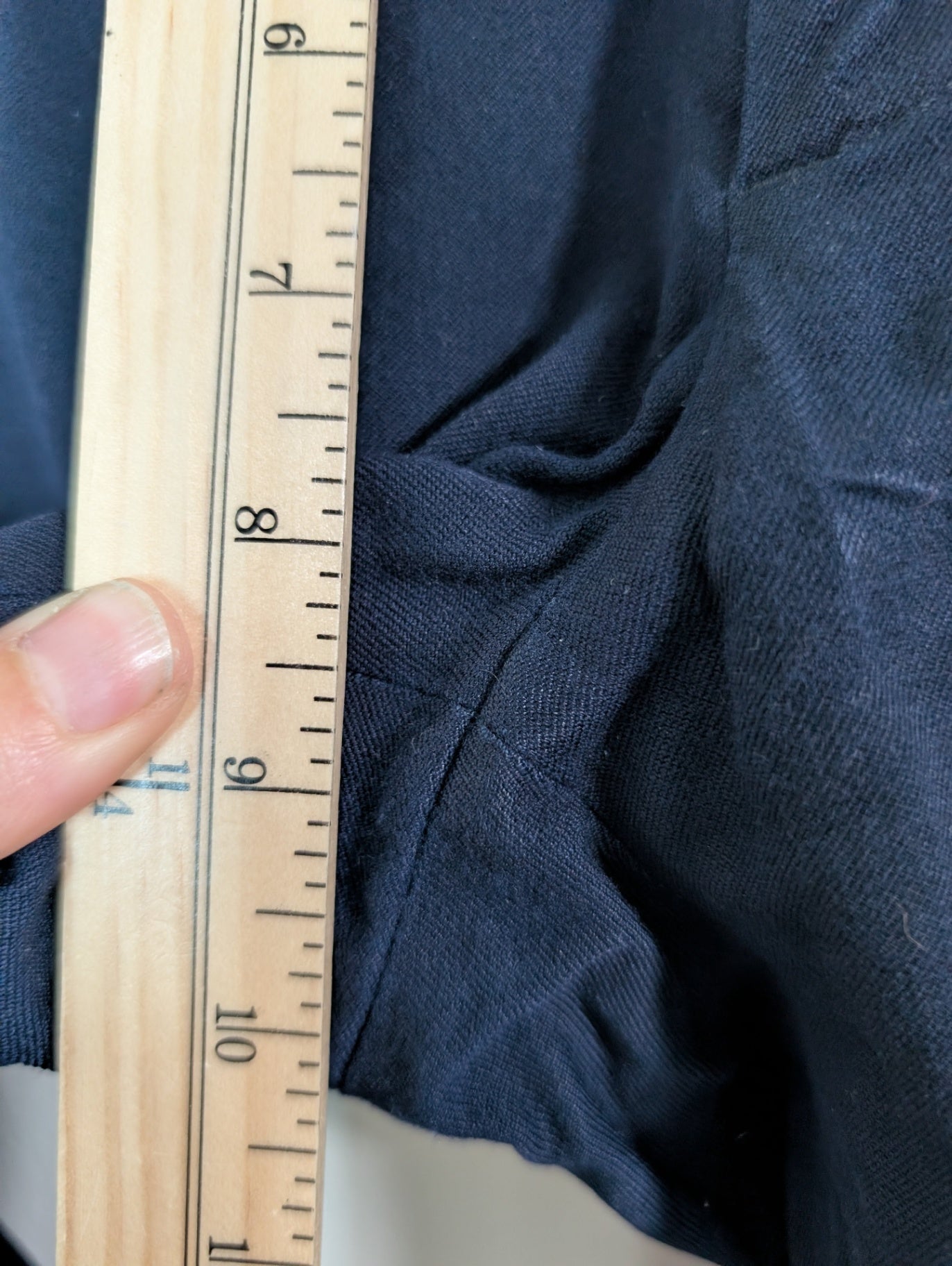 Banana Republic sloan fit navy pants - 8