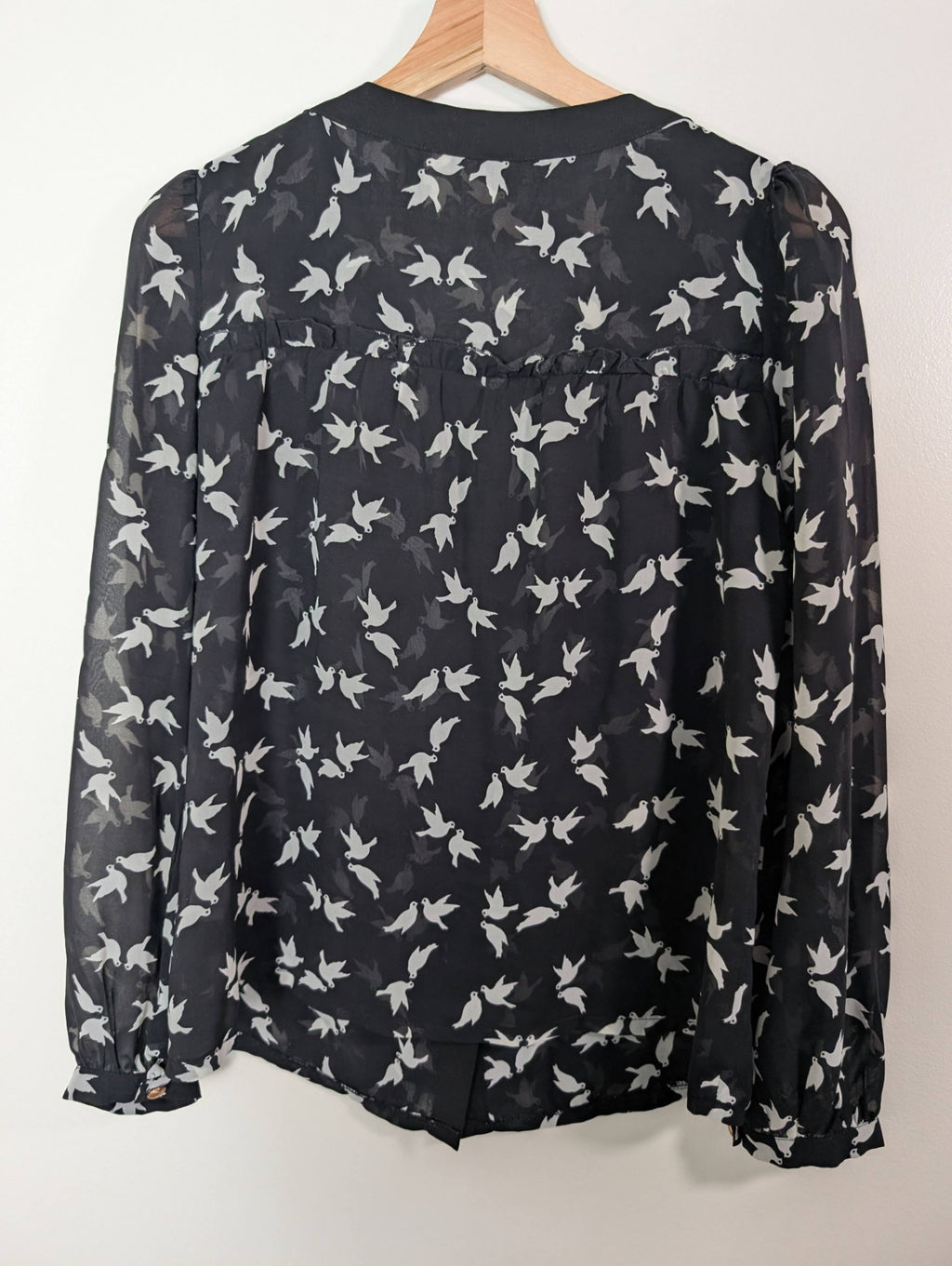 Max C bird blouse - M