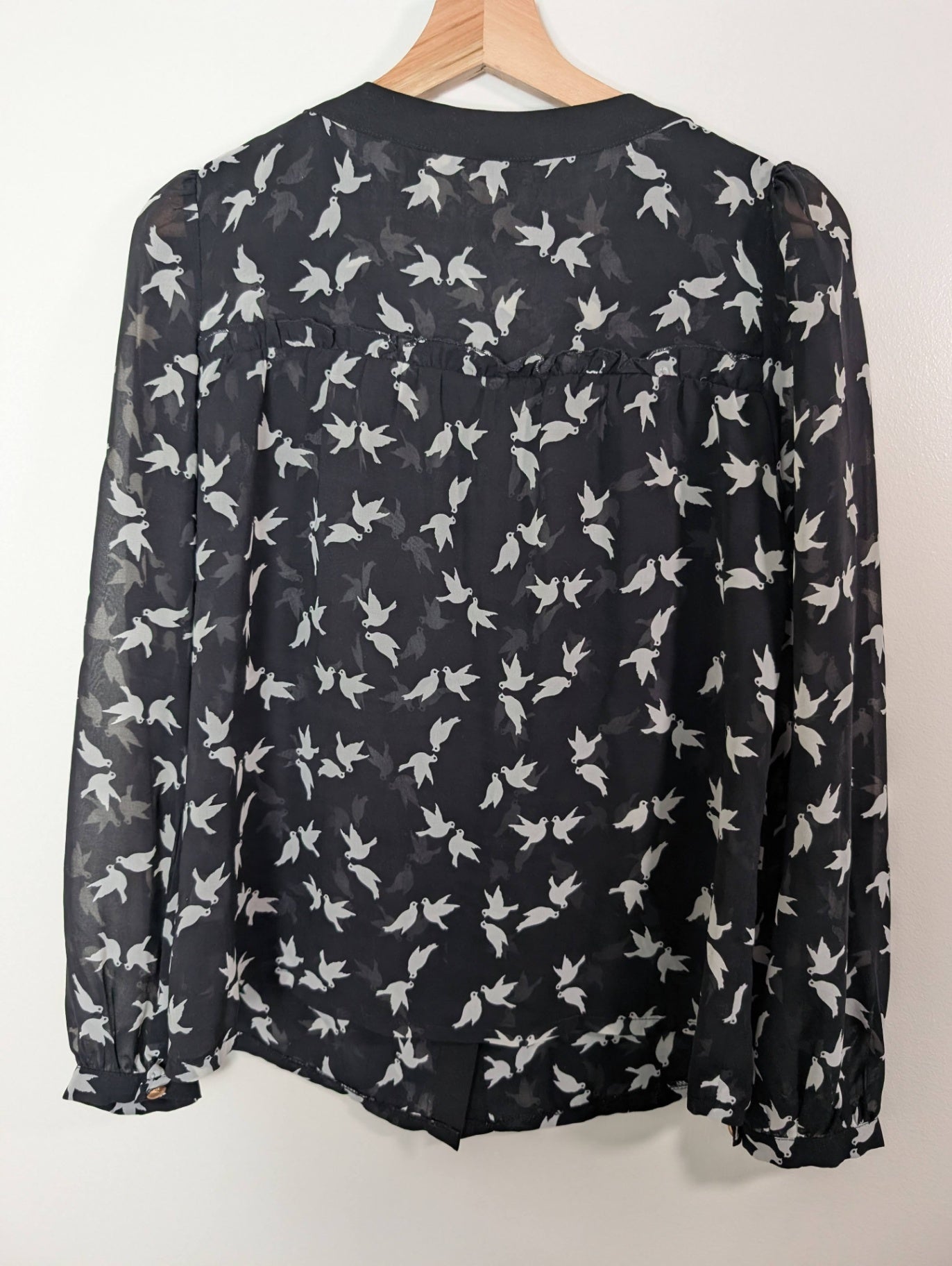 Max C bird blouse - M