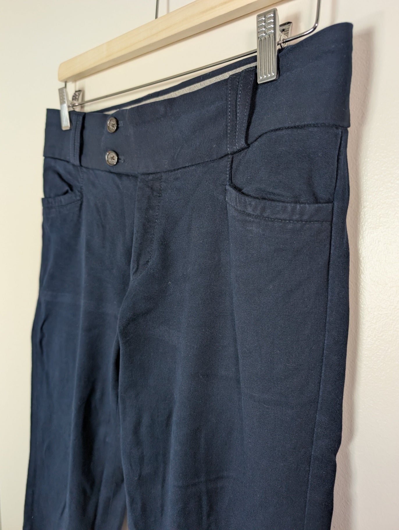Banana Republic sloan fit navy pants - 8