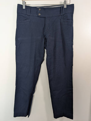 Banana Republic sloan fit navy pants - 8