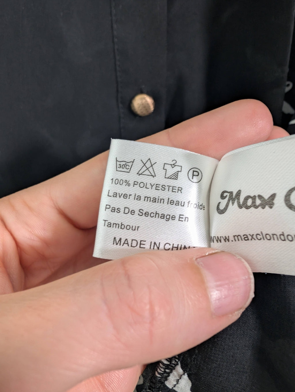 Max C bird blouse - M