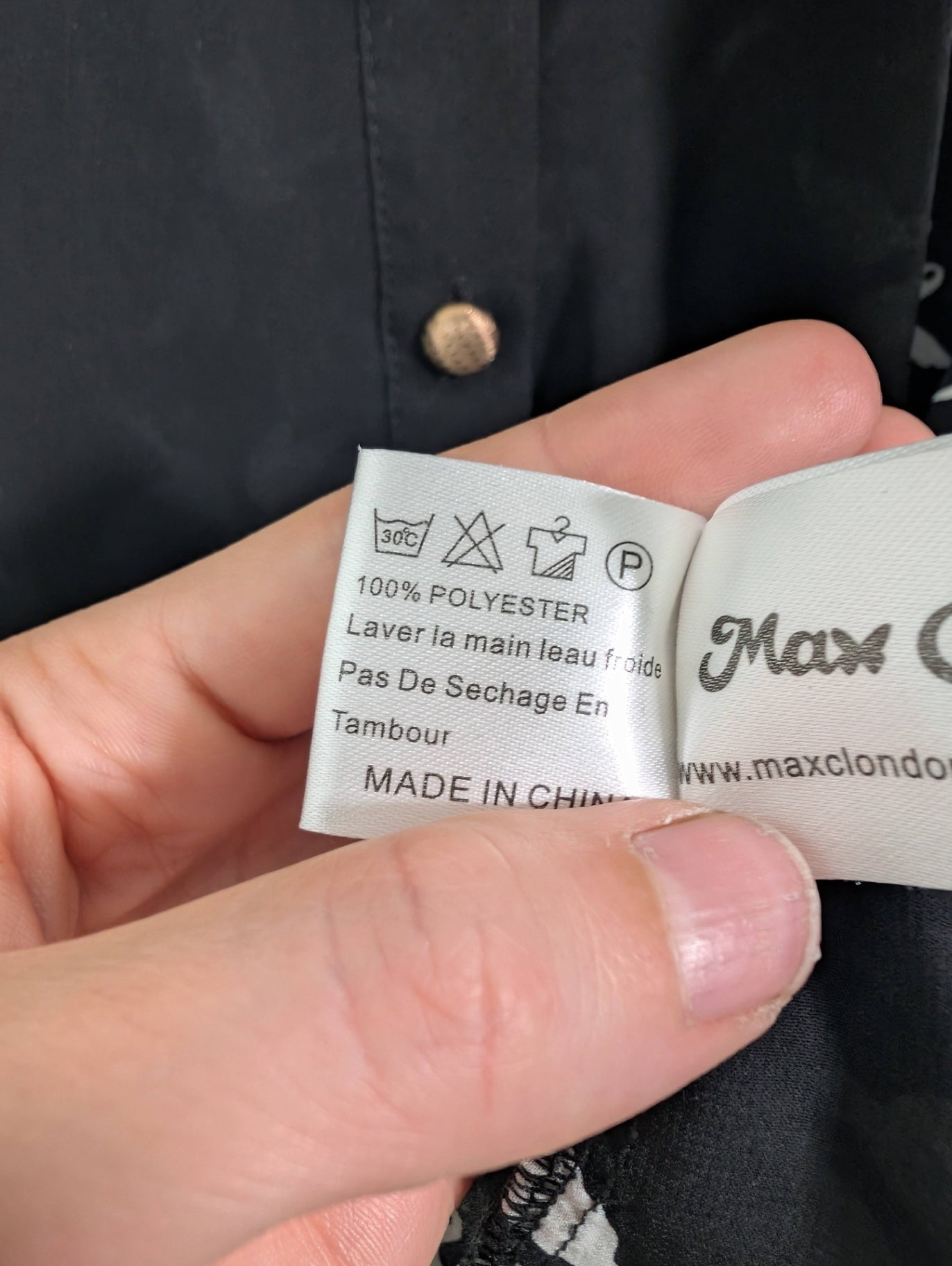 Max C bird blouse - M