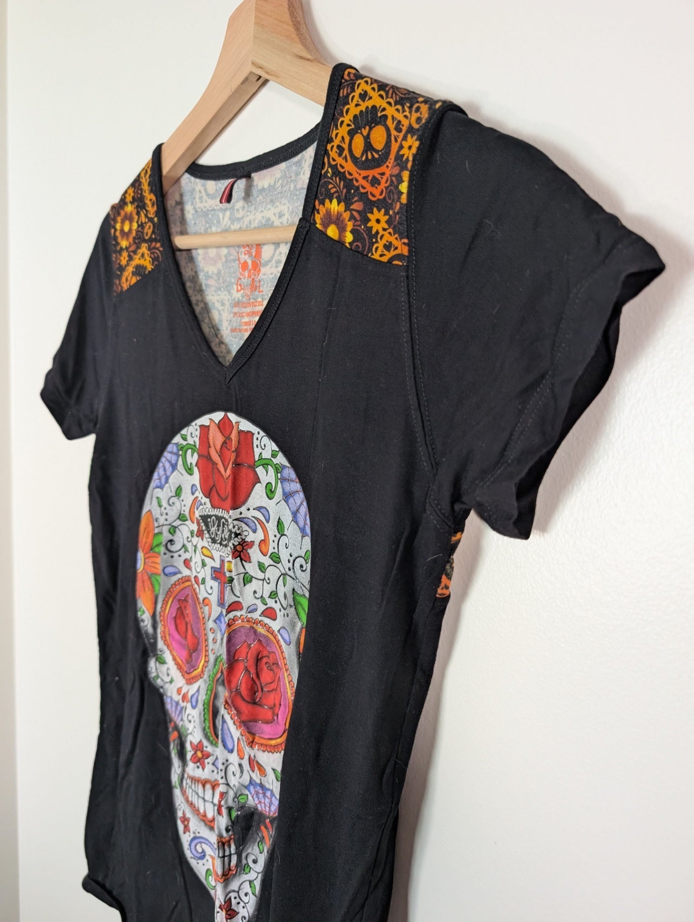 ¡AY GÜEY! skull t-shirt - Appears S