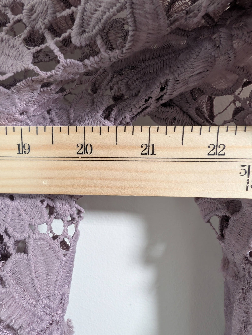 Shein purple floral blouse - M