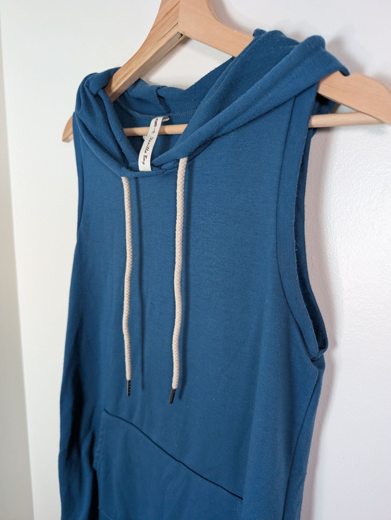 Vintage Bay sleeveless hoodie dress - S