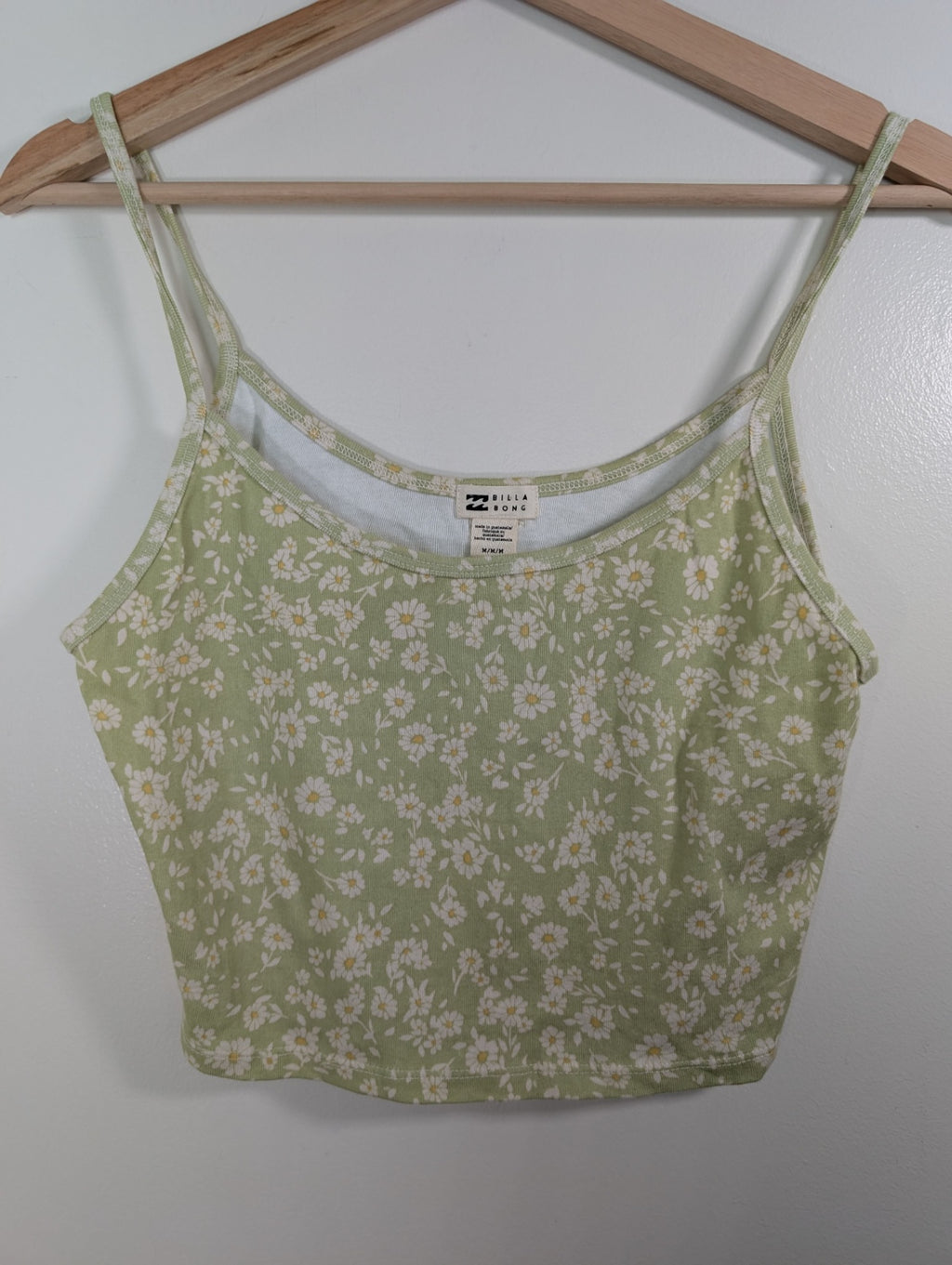 Billabong floral tank - M