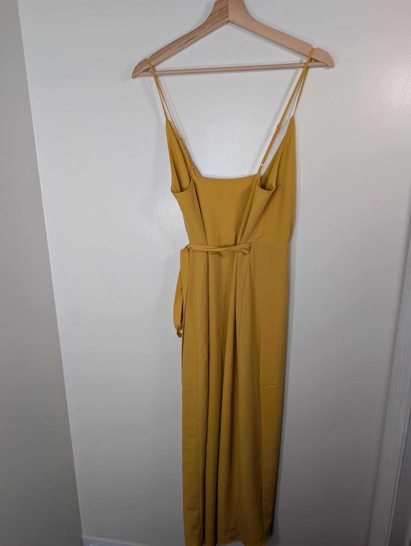 NWT Park & Fifth yellow wrap dress - S