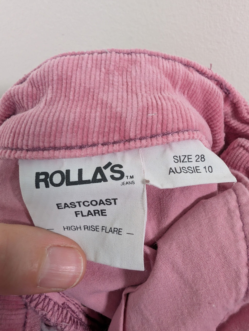 Rollas pink corduroy - SZ 28