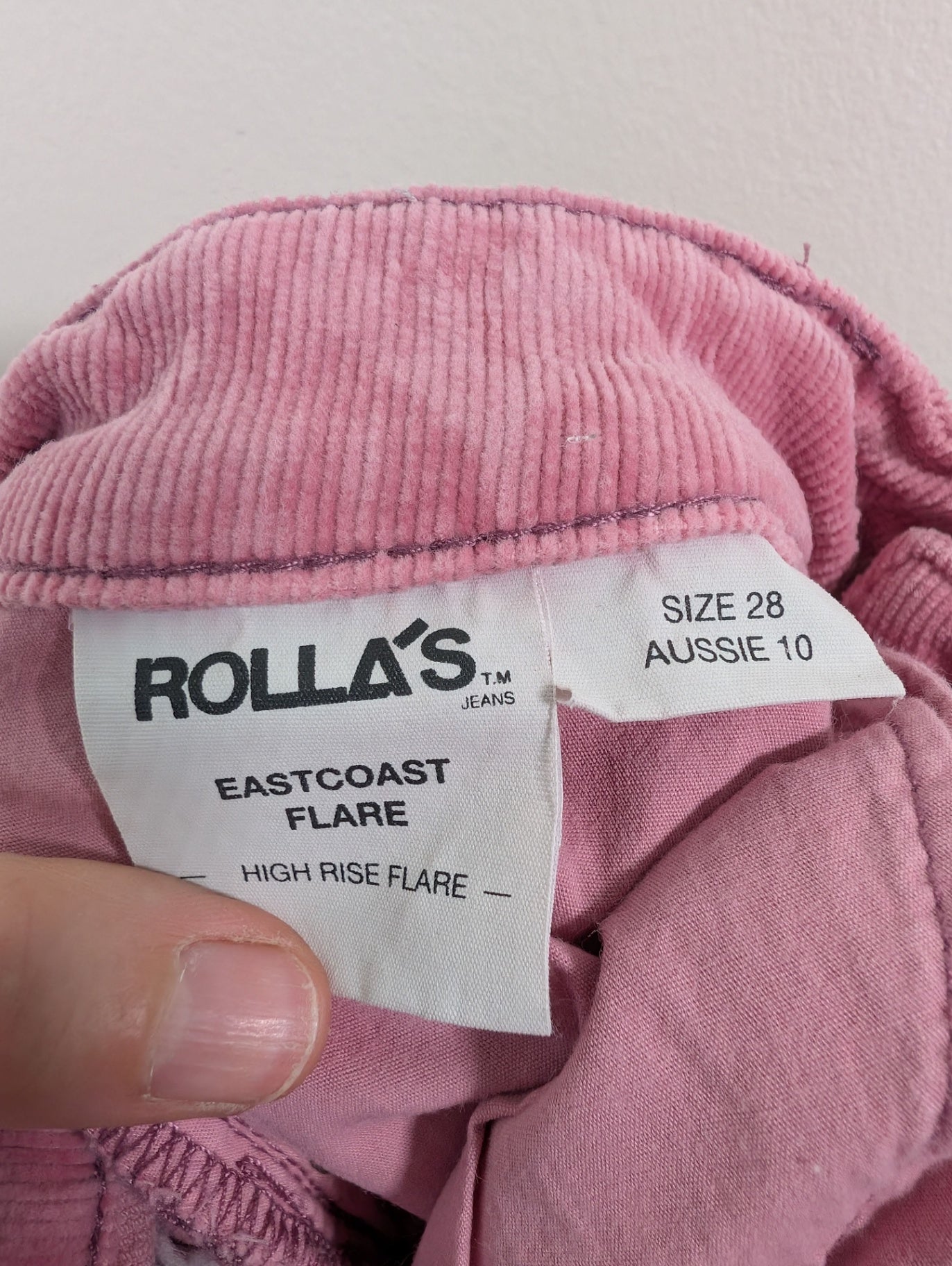 Rollas pink corduroy - SZ 28