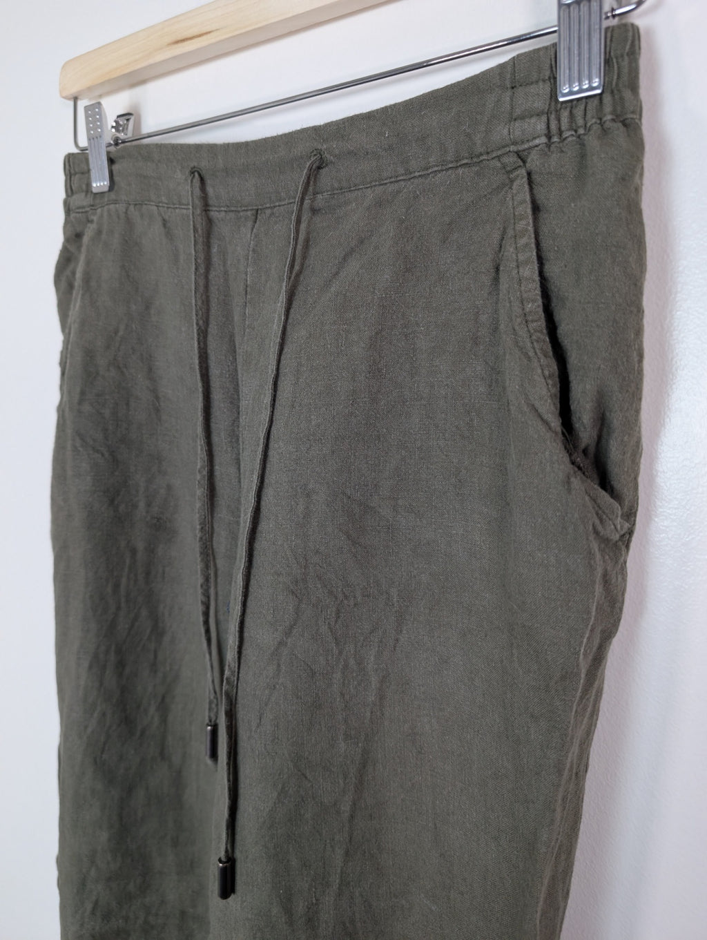 Max 100% linen pants - Appears S