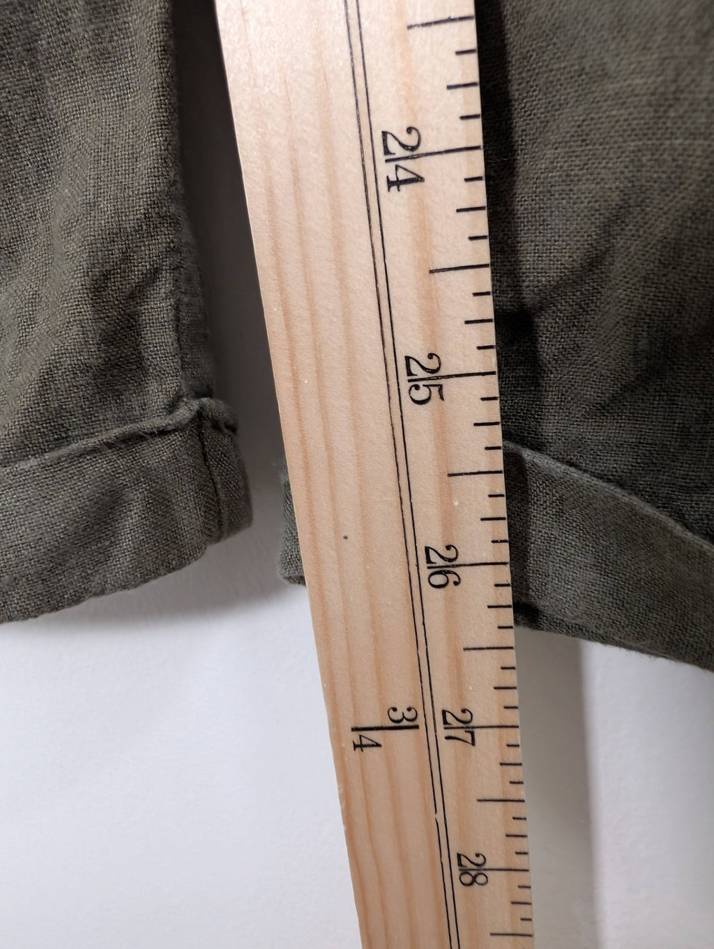 Max 100% linen pants - Appears S