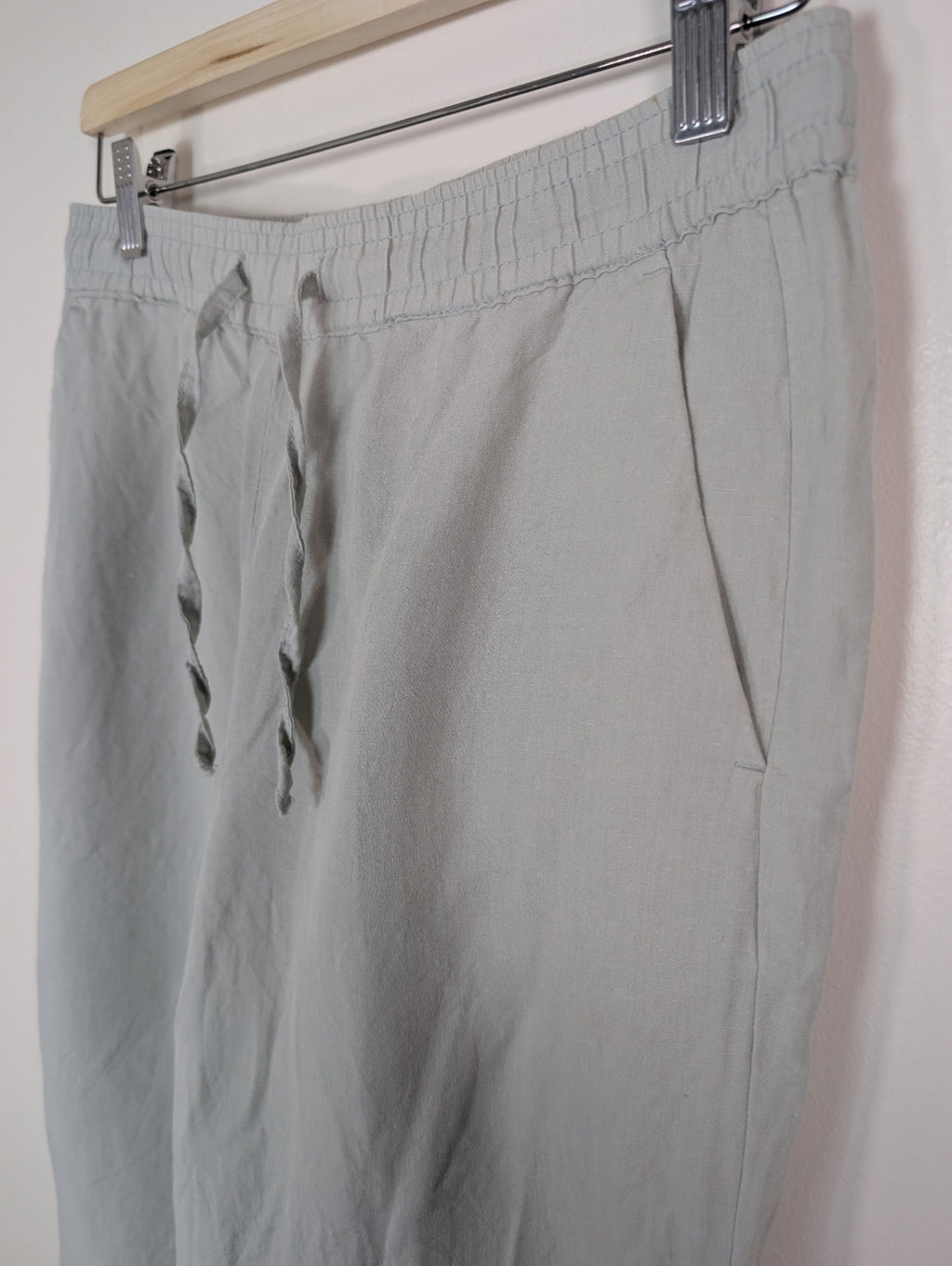 Mavi light sage wide leg pant - S